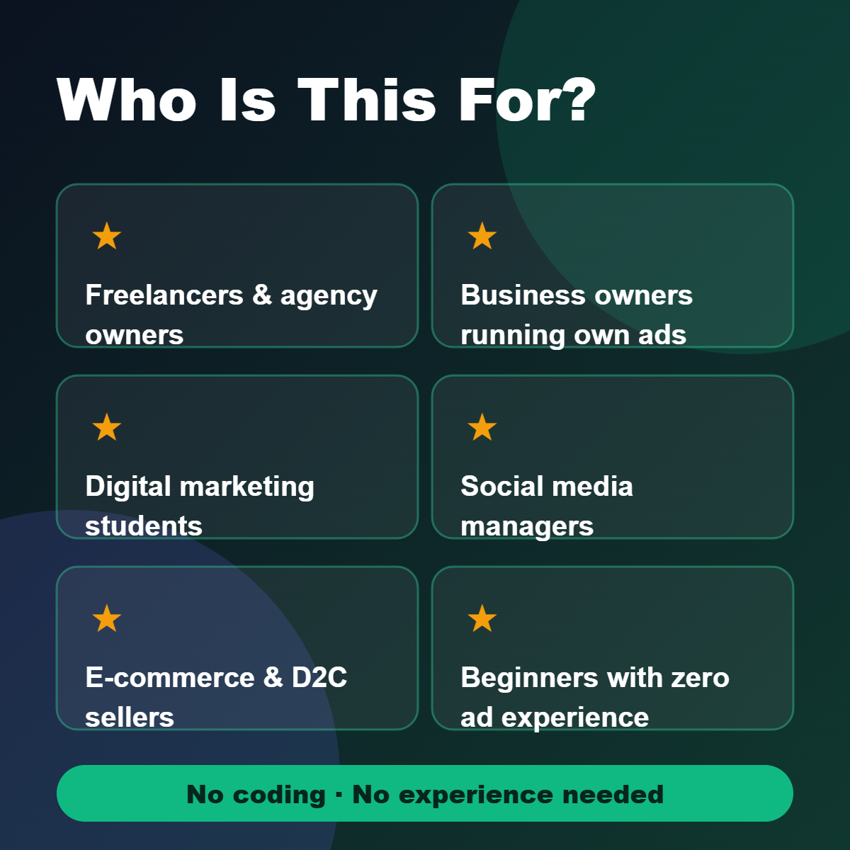 Who is the ChatGPT Ads Course for