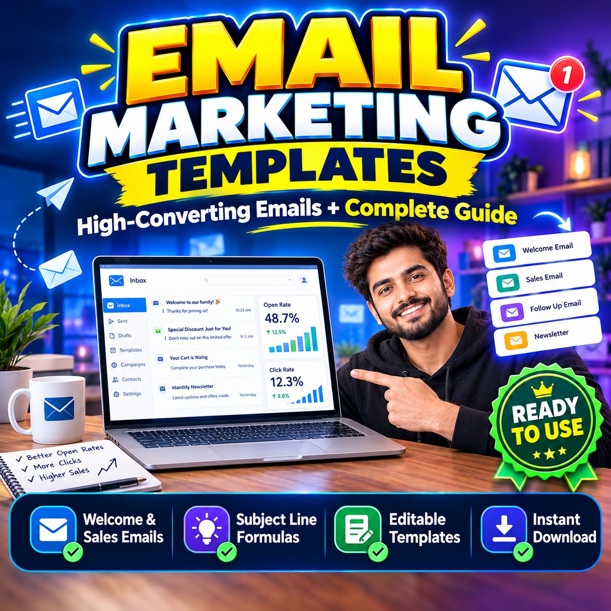 craftsr-email-templates Email Marketing Templates + Guide - Image 1